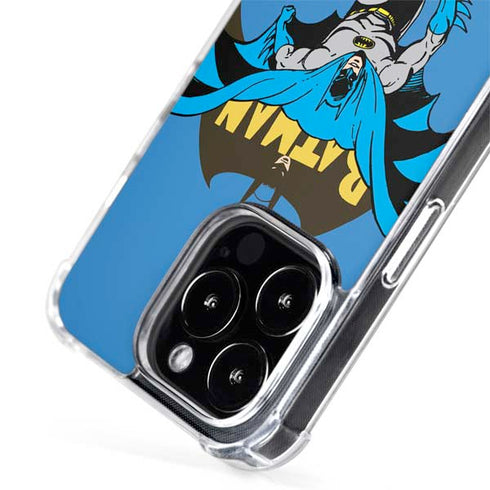 DC Comics Batman Vintage Action Pose iPhone 15 Pro Max MagSafe Case