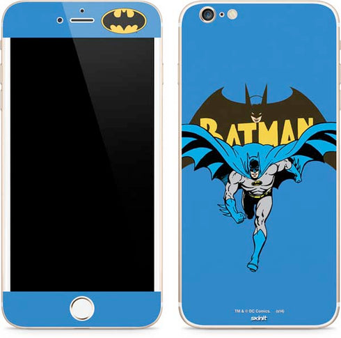 DC Comics Batman Vintage Action Pose iPhone 6/6s Plus Skin
