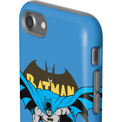 DC Comics Batman Vintage Action Pose iPhone SE (2nd & 3rd Gen) Pro Case