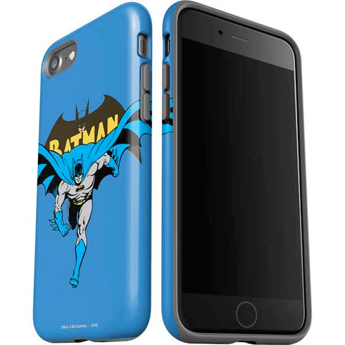DC Comics Batman Vintage Action Pose iPhone SE (2nd & 3rd Gen) Pro Case