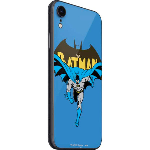 DC Comics Batman Vintage Action Pose iPhone SE (2nd & 3rd Gen) Skin