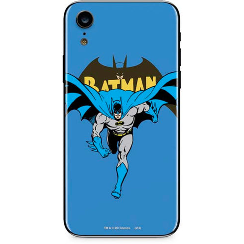 DC Comics Batman Vintage Action Pose iPhone XR Skin