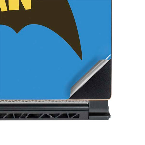 DC Comics Batman Vintage Action Pose MSI GS65 Stealth Laptop Skin