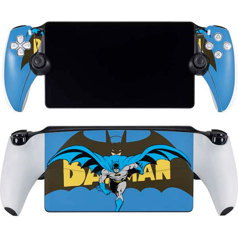 DC Comics Batman Vintage Action Pose PlayStation Portal Remote Player Skin