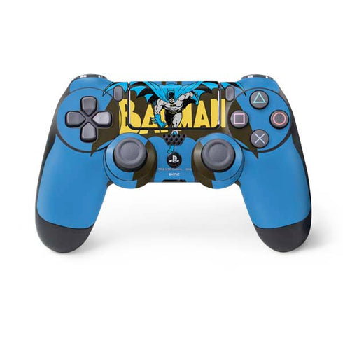 DC Comics Batman Vintage Action Pose PS4 Controller Skin