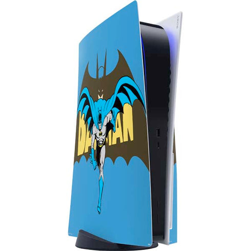 DC Comics Batman Vintage Action Pose PS5 Console Skin