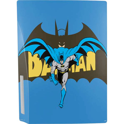 DC Comics Batman Vintage Action Pose PS5 Console Skin