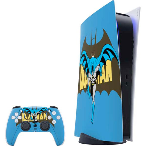 DC Comics Batman Vintage Action Pose PS5 Digital Edition Bundle Skin