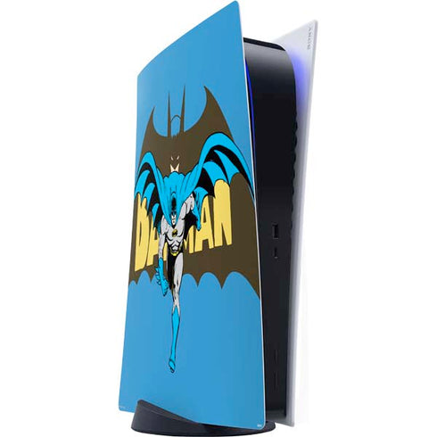 DC Comics Batman Vintage Action Pose PS5 Digital Edition Console Skin