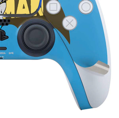 DC Comics Batman Vintage Action Pose PS5 Slim Digital Edition Bundle Skin