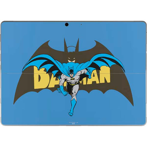DC Comics Batman Vintage Action Pose Surface Pro 9 Skin