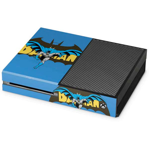 DC Comics Batman Vintage Action Pose Xbox One Console Skin
