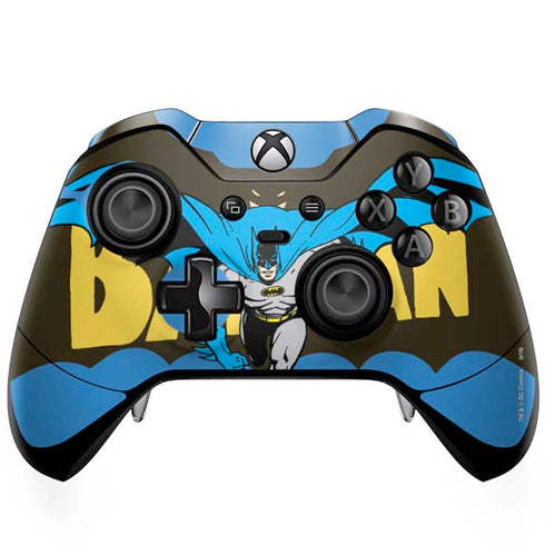 DC Comics Batman Vintage Action Pose Xbox One Elite Controller Skin