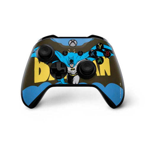 DC Comics Batman Vintage Action Pose Xbox One X Controller Skin