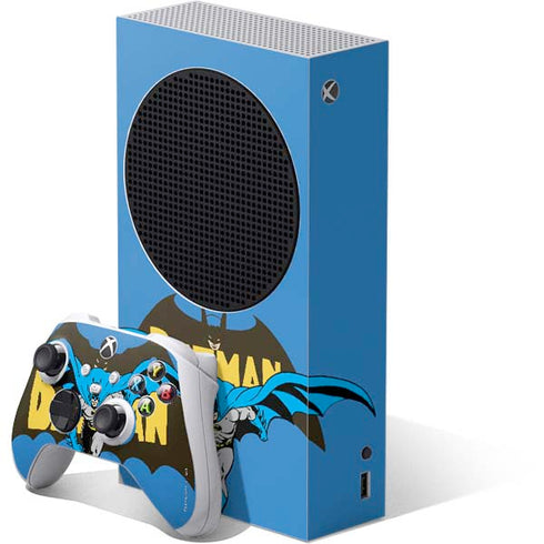 DC Comics Batman Vintage Action Pose Xbox Series S Bundle Skin