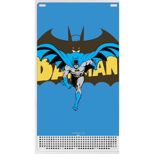 DC Comics Batman Vintage Action Pose Xbox Series S Console Skin