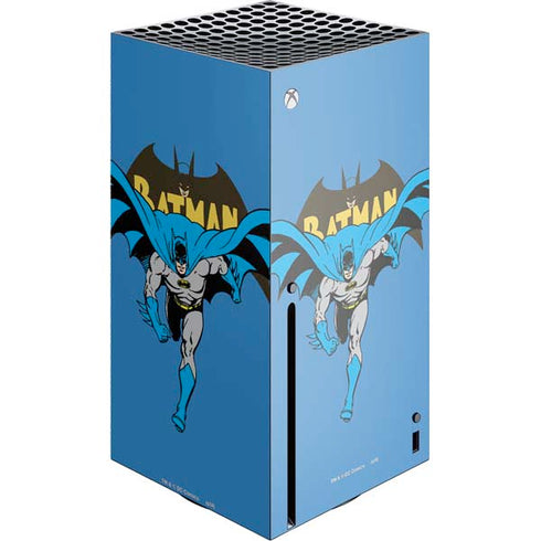 DC Comics Batman Vintage Action Pose Xbox Series X Console Skin