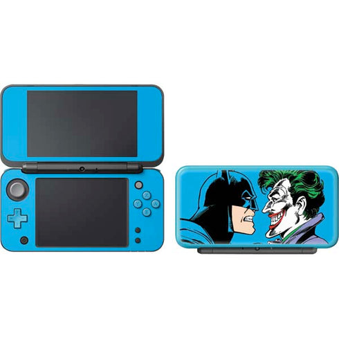 DC Comics The Joker vs Batman Vintage art Nintendo 2DS XL (2017) Skin