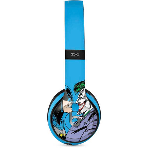 DC Comics The Joker vs Batman Vintage art Beats Solo 2 Wired Skin