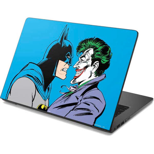 DC Comics The Joker vs Batman Vintage art Dell Chromebook Skin