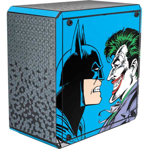 DC Comics The Joker vs Batman Vintage art Cooler Master MasterBox Q300L Mini Tower Skin