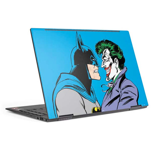 DC Comics The Joker vs Batman Vintage art HP Envy Skin