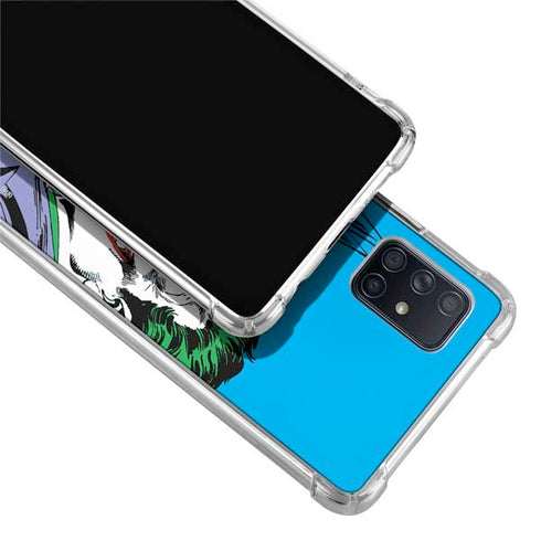 DC Comics The Joker vs Batman Vintage art Galaxy A51 5G Clear Case