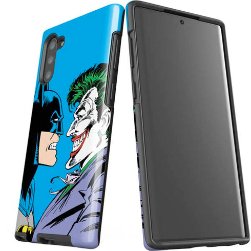 DC Comics The Joker vs Batman Vintage art Galaxy Note 10 Pro Case