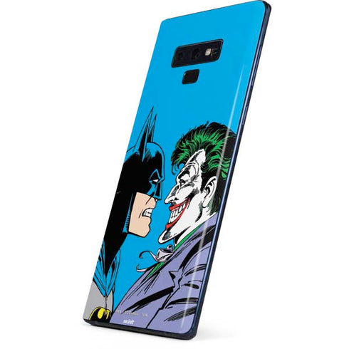 DC Comics The Joker vs Batman Vintage art Galaxy Note 9 Skin