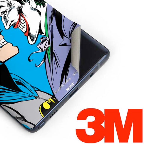 DC Comics The Joker vs Batman Vintage art Galaxy Note 9 Skin