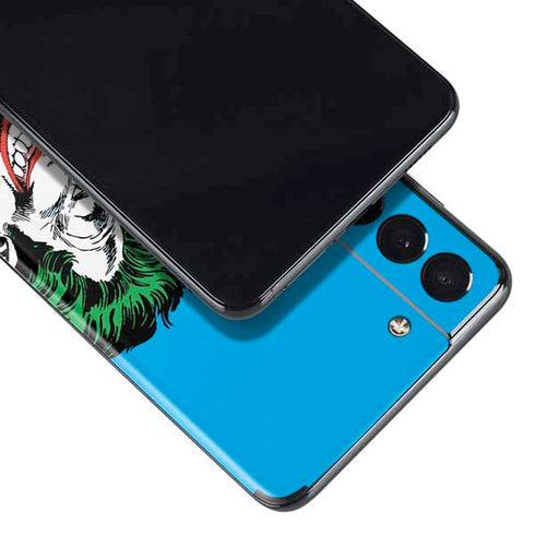 DC Comics The Joker vs Batman Vintage art Galaxy S21 5G Skin