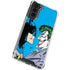 DC Comics The Joker vs Batman Vintage art Galaxy S21 Plus 5G Clear Case