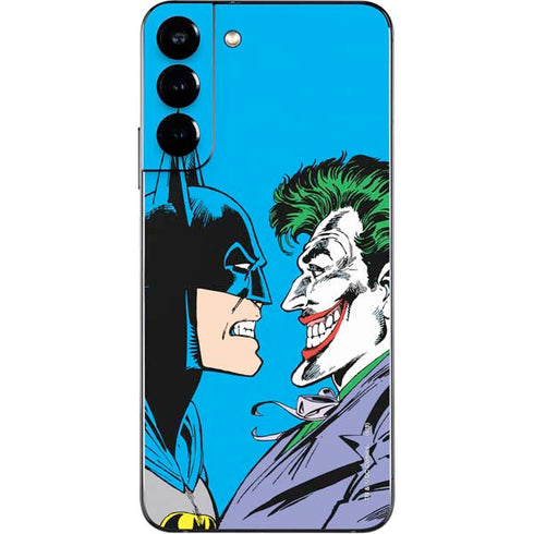 DC Comics The Joker vs Batman Vintage art Galaxy S22 Plus Skin
