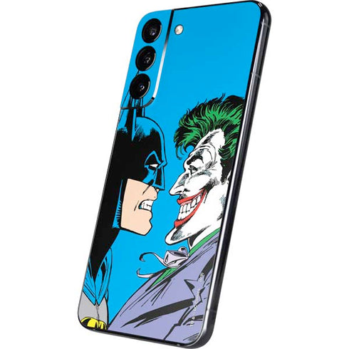 DC Comics The Joker vs Batman Vintage art Galaxy S22 Plus Skin