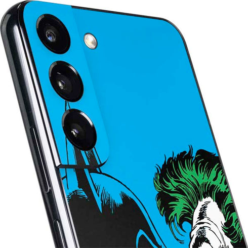 DC Comics The Joker vs Batman Vintage art Galaxy S22 Skin