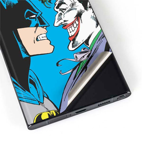 DC Comics The Joker vs Batman Vintage art Galaxy S22 Ultra Skin