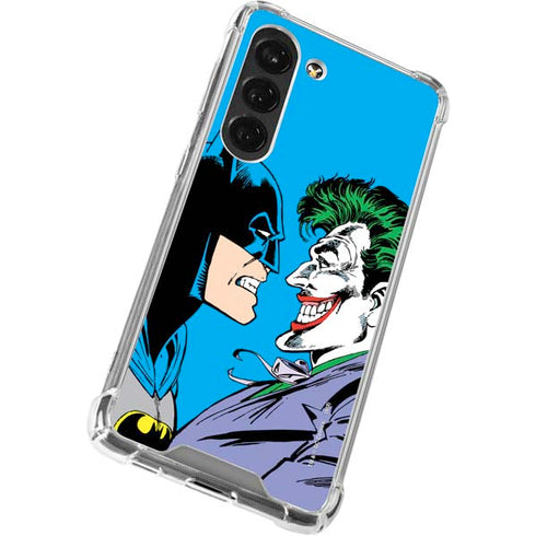 DC Comics The Joker vs Batman Vintage art Galaxy S23 Clear Case