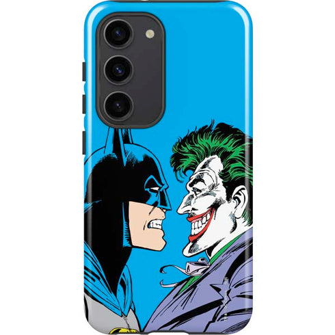 DC Comics The Joker vs Batman Vintage art Galaxy S23 Pro Case