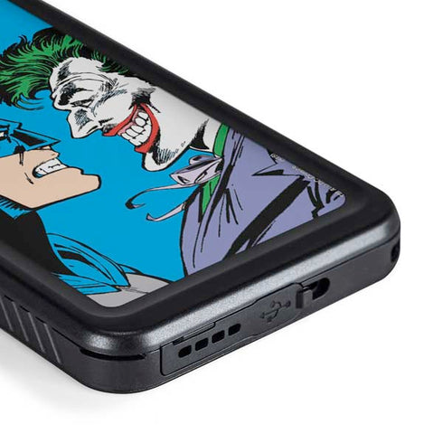 DC Comics The Joker vs Batman Vintage art Galaxy S23 Waterproof Case