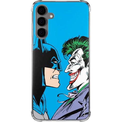 DC Comics The Joker vs Batman Vintage art Galaxy S24 Plus Clear Case