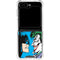 DC Comics The Joker vs Batman Vintage art Galaxy Z Flip5 5G Clear Case
