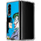 DC Comics The Joker vs Batman Vintage art Galaxy Z Fold4 5G Clear Case