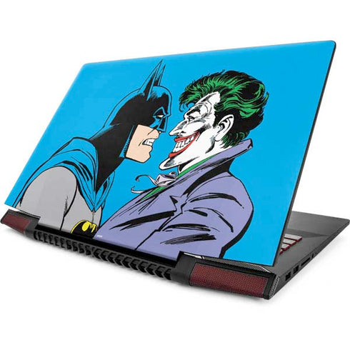 DC Comics The Joker vs Batman Vintage art Lenovo IdeaPad Skin