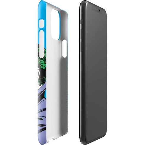 DC Comics The Joker vs Batman Vintage art iPhone 11 Pro Max Lite Case