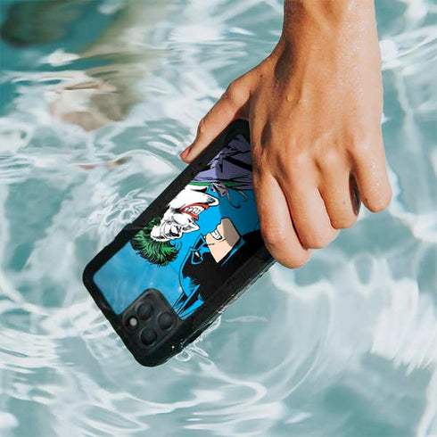 DC Comics The Joker vs Batman Vintage art iPhone 11 Pro Waterproof Case