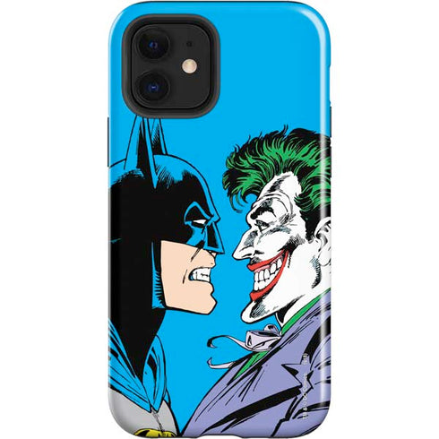 DC Comics The Joker vs Batman Vintage art iPhone 12 Impact Case