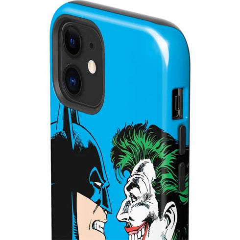 DC Comics The Joker vs Batman Vintage art iPhone 12 Impact Case