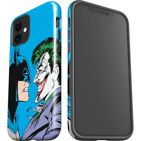 DC Comics The Joker vs Batman Vintage art iPhone 12 Impact Case
