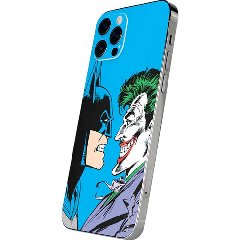 DC Comics The Joker vs Batman Vintage art iPhone 12 Pro Max Skin