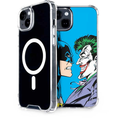 DC Comics The Joker vs Batman Vintage art iPhone 13 MagSafe Case